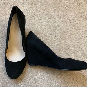 Cole Haan suede wedge